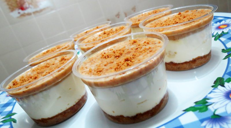 Cheesecake de Paçoca de Amendoim