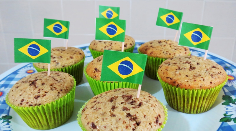 Cupcake Formigueiro de Chocolate ao Leite