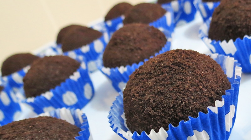 Receita: Brigadeiro Gourmet de Biscoito Oreo