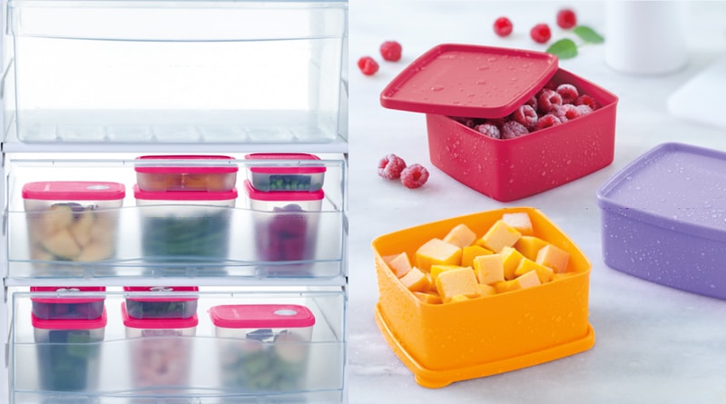 Tupperware traz todas as informações para congelar com eficiência