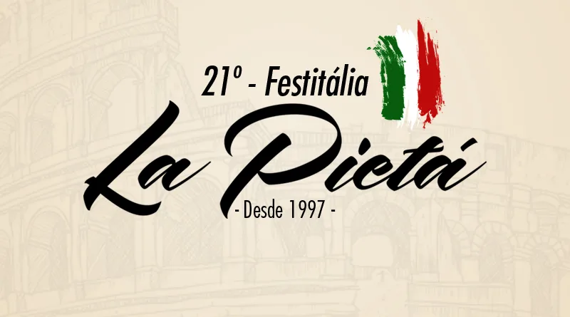 Cabreúva realiza a 21ª Festitália 'La Pietá' em setembro