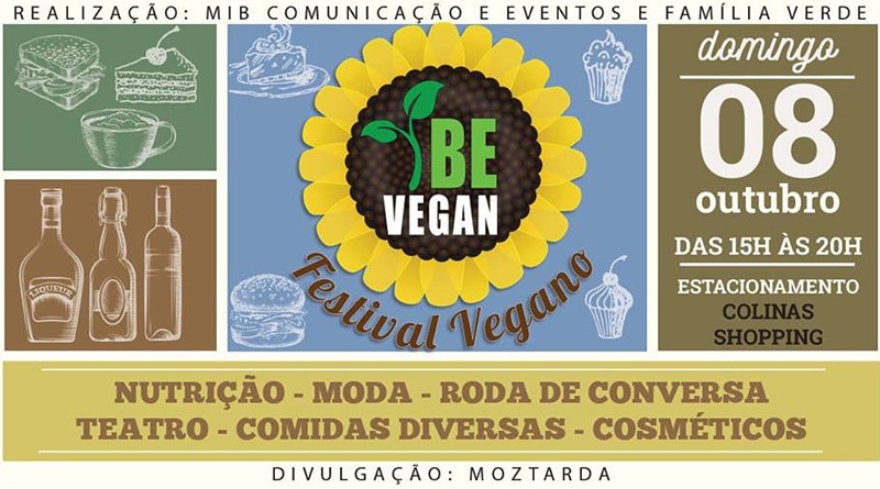 Colinas Shopping recebe festival gratuito de gastronomia e produtos veganos