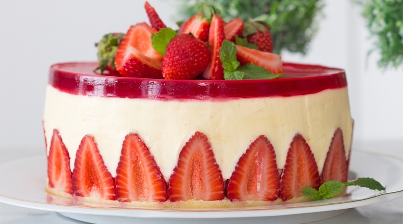 Receita: Fraisier Cake