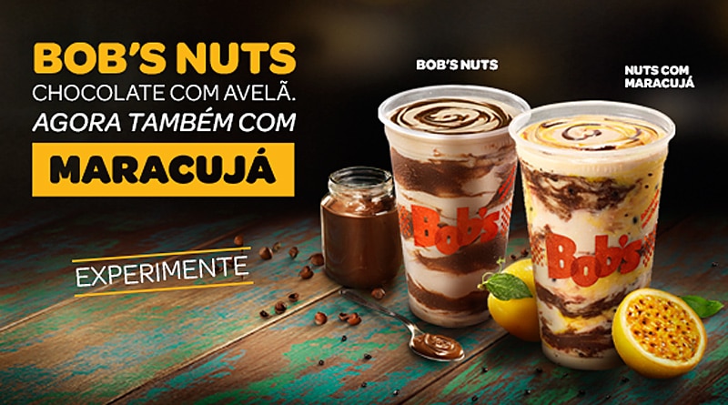 Bob's lança milkshake de Nutella com maracujá