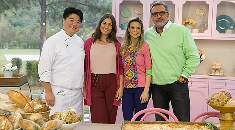 Chef Rogério Shimura participa do Bake Off Brasil deste sábado