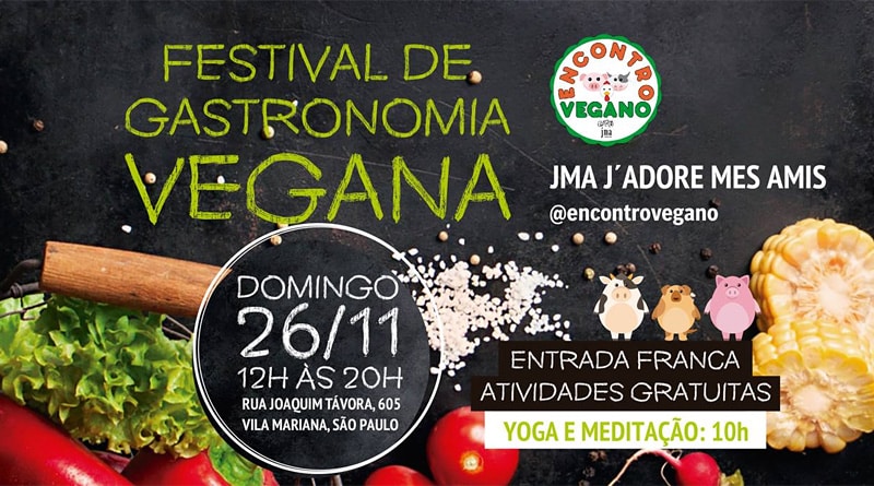 Festival de Gastronomia Vegana acontece em São Paulo no dia 26