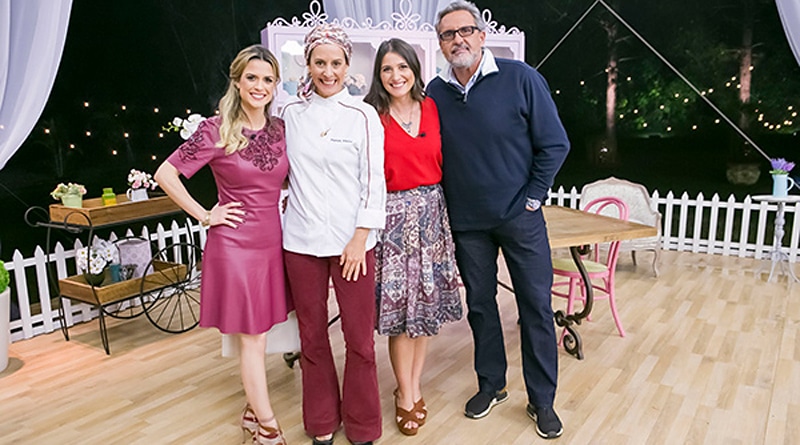 No Bake Off Brasil deste sábado a jurada convidada será Papoula Ribeiro