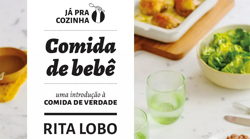 Rita Lobo lança livro sobre comida para bebês