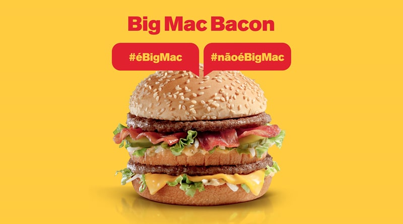 Big Mac Bacon e Duplo Big Mac chegam ao McDonald's