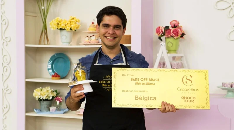 Sabor à Vida entrevista Dário Héberson, vencedor da 3ª edição do Bake Off Brasil