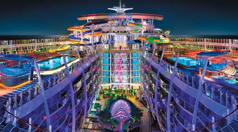 Symphony of the Seas, maior navio do mundo, terá 20 restaurantes