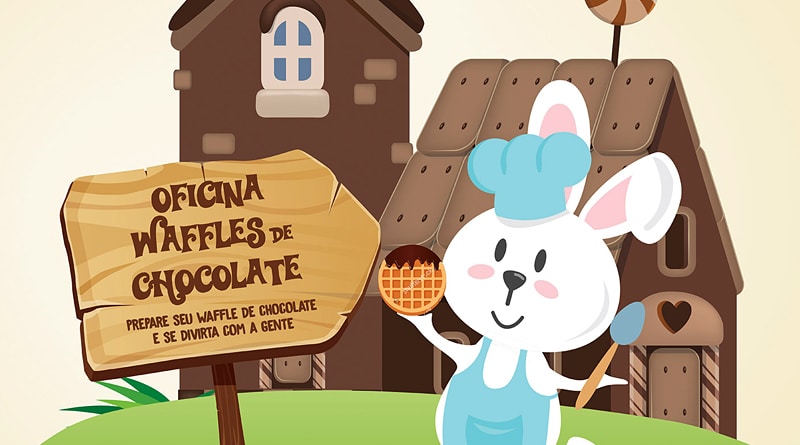 Shopping Cidade Sorocaba realiza "Oficina Waffles de Chocolate"