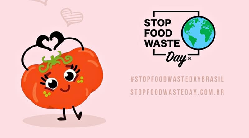 Brasil terá campanha "Stop Food Waste Day" contra desperdício de alimentos