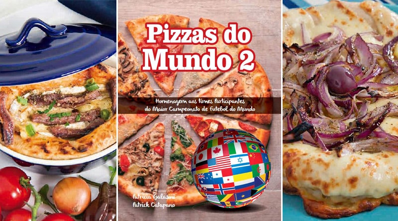 Livro "Pizzas do Mundo II" será lançado neste sábado em São Paulo