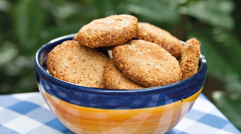 Receita: Cookie Integral de Farinha de Maracujá
