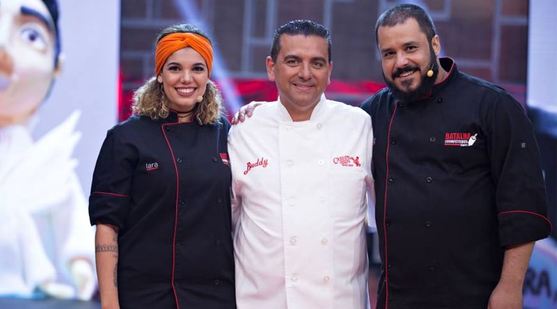 Iara Cavalcanti e Luiz Toledo disputam a final do Batalha dos Confeiteiros