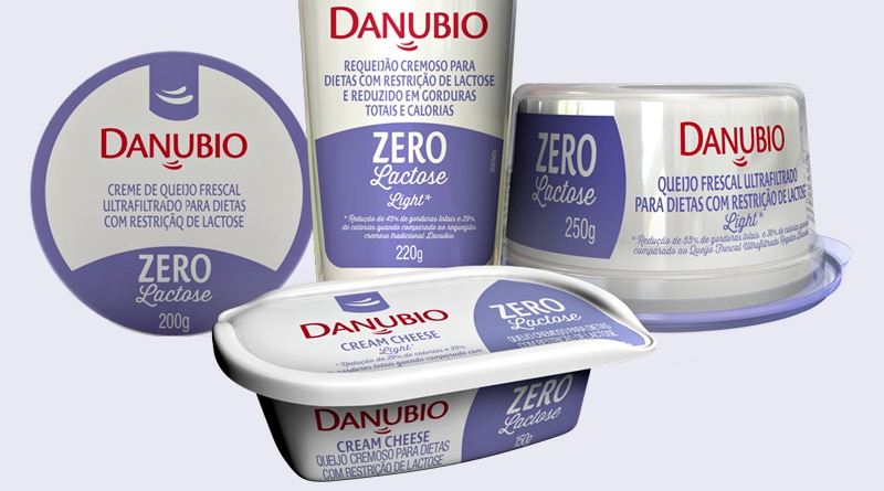 Danubio lança linha de produtos Zero Lactose
