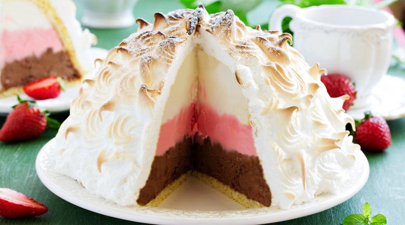 Receita: Baked Alaska ou Bomba Alaska