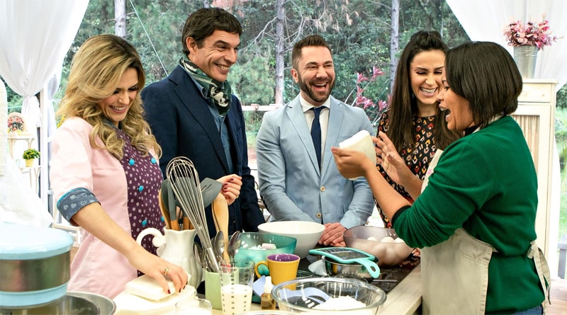 Bake Off Brasil deste sábado recebe a visita do estilista Lucas Anderi