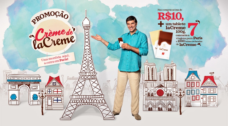 Com o sucesso da linha laCreme, Cacau Show leva consumidores a Paris