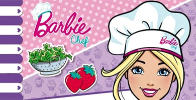 Livro Barbie Chef reúne receitas e promove aprendizado e diversão