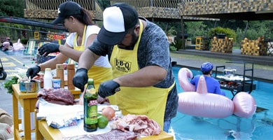 BBQ Brasil deste sábado tem desafio de churrasco dentro da piscina