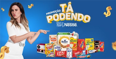 Nestlé lança a promoção "Tá Podendo" com 5 milhões em prêmios