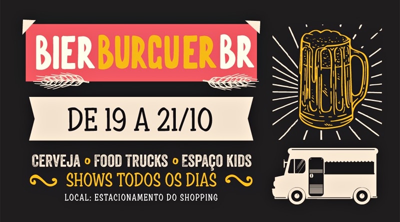Plaza Shopping Itu recebe o Bier Burguer Brasil Festival entre os dias 19 e 21
