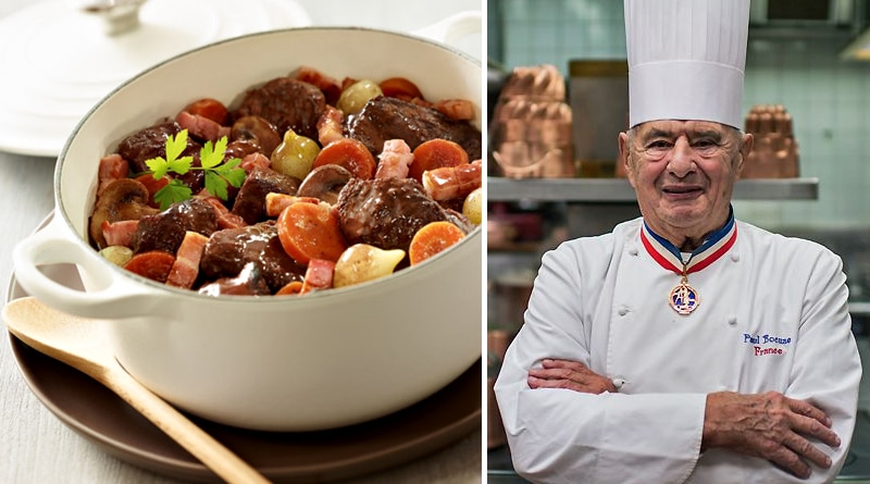 Receita: Boeuf Bourguignon do chef Paul Bocuse