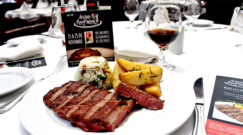 Prato do La Caballeriza em São Paulo vence o Angus Beef Week