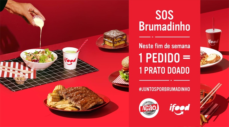 26 e 27 de janeiro: iFood lança campanha em apoio a Brumadinho