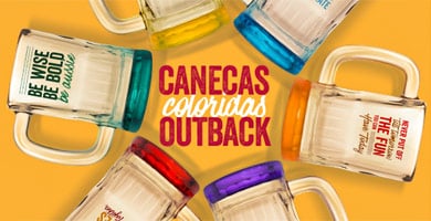 A promoção das #CanecasOutback está de volta!
