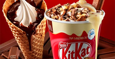 McDonald's traz novidades para o verão em parceria com KitKat