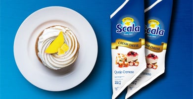 Scala lança Cream Cheese de 400gr para atender o consumidor final