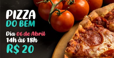 APAE Sorocaba promove Pizza do Bem neste sábado, dia 6