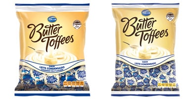 Arcor lança Butter Toffees sabor Leite Condensado
