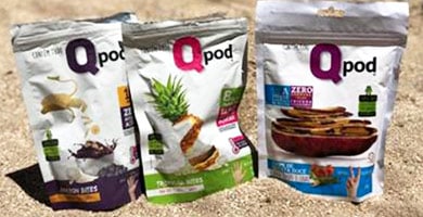 Qpod se inspira e cria linha de produtos liofilizados