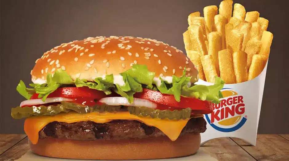 Cardápio: Burger King