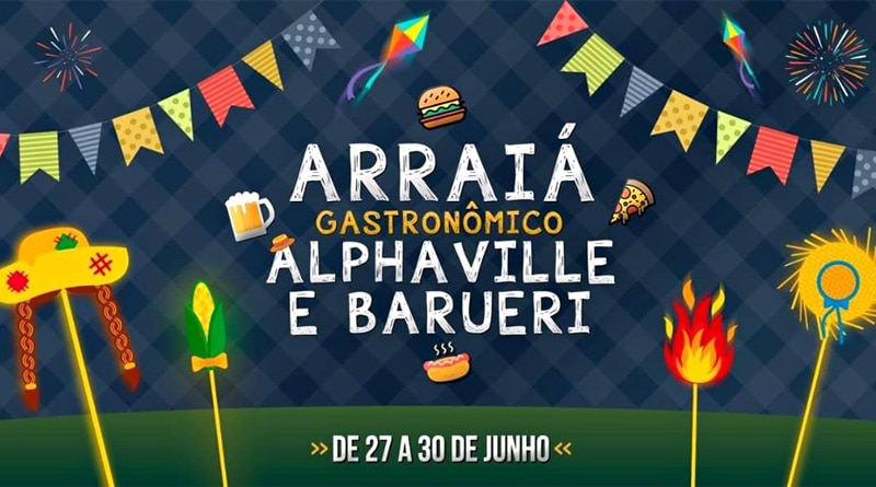 Barueri recebe Arraiá Gastronômico entre os dias 27 e 30 de junho