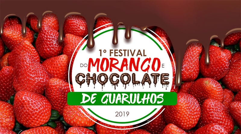 1º Festival do Morango e Chocolate de Guarulhos será entre os dias 5 e 8 de setembro
