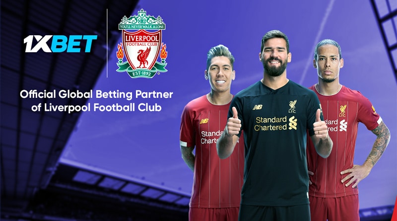 Liverpool FC inicia nova parceria com a 1xBet