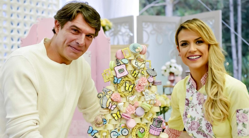 No Bake Off Brasil os confeiteiros terão que construir uma Muralha de Doces