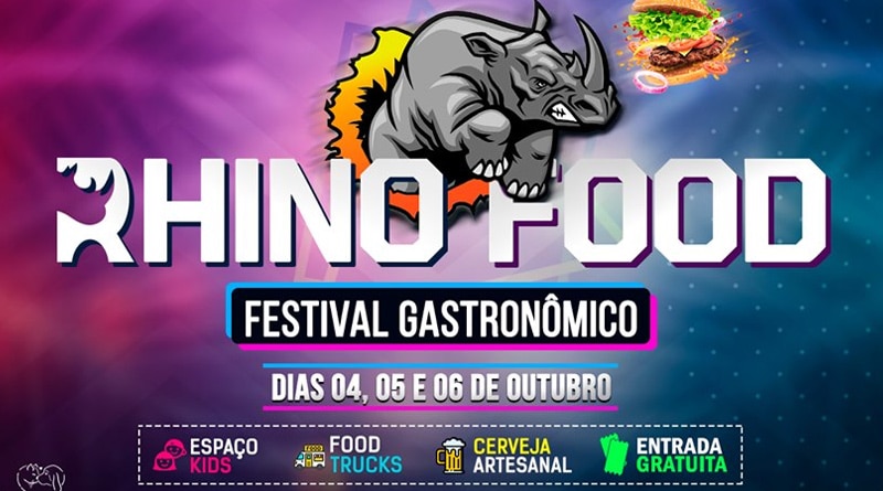 Festival Gastronômico Rhino Food acontece no Jabaquara em São Paulo