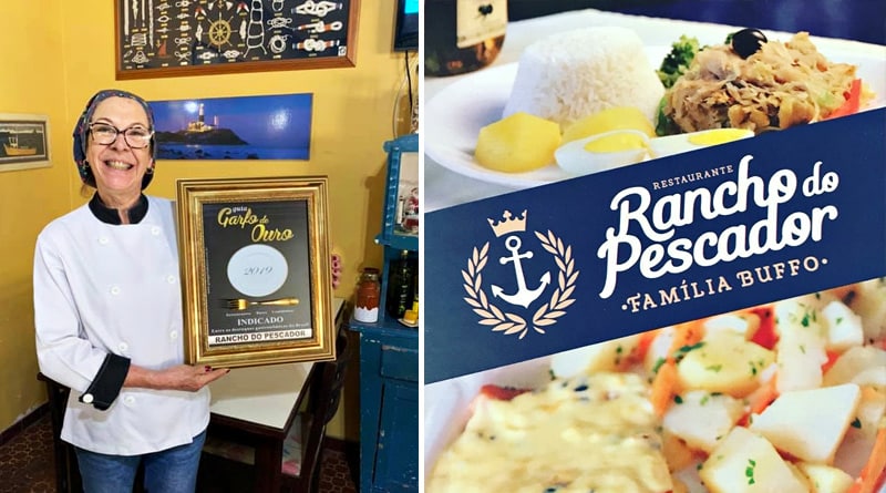 Restaurante Rancho do Pescador é indicado como um dos destaques em 2019