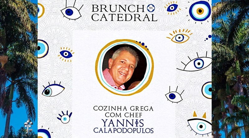 Yannis Calapodopulos assina o menu do próximo Brunch na Catedral em SP