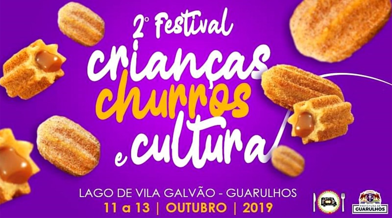 2º Festival Crianças, Churros e Cultura começa nesta sexta em Guarulhos