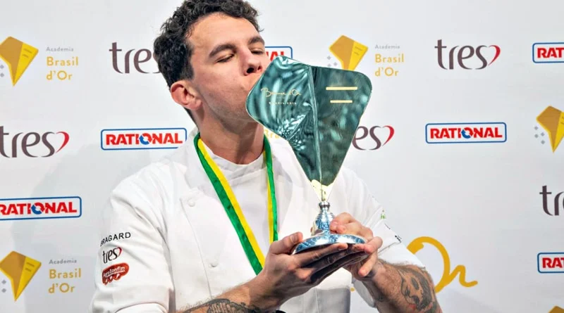 Ricardo Dornelles vence etapa nacional da Copa do Mundo da gastronomia