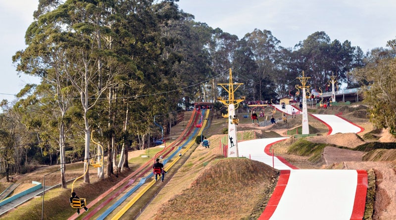 Ski Mountain Park une gastronomia, diversão e aventura em São Roque