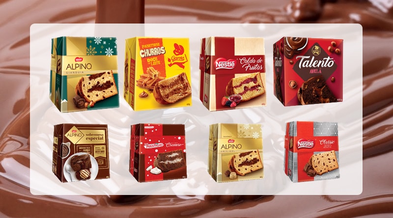 Nestlé apresenta seus panettones para o Natal 2019 com novidades