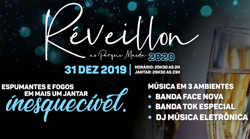 Parque Maeda em Itu realiza tradicional festa de Réveillon 2020